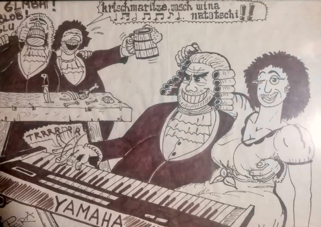Bah karikatura